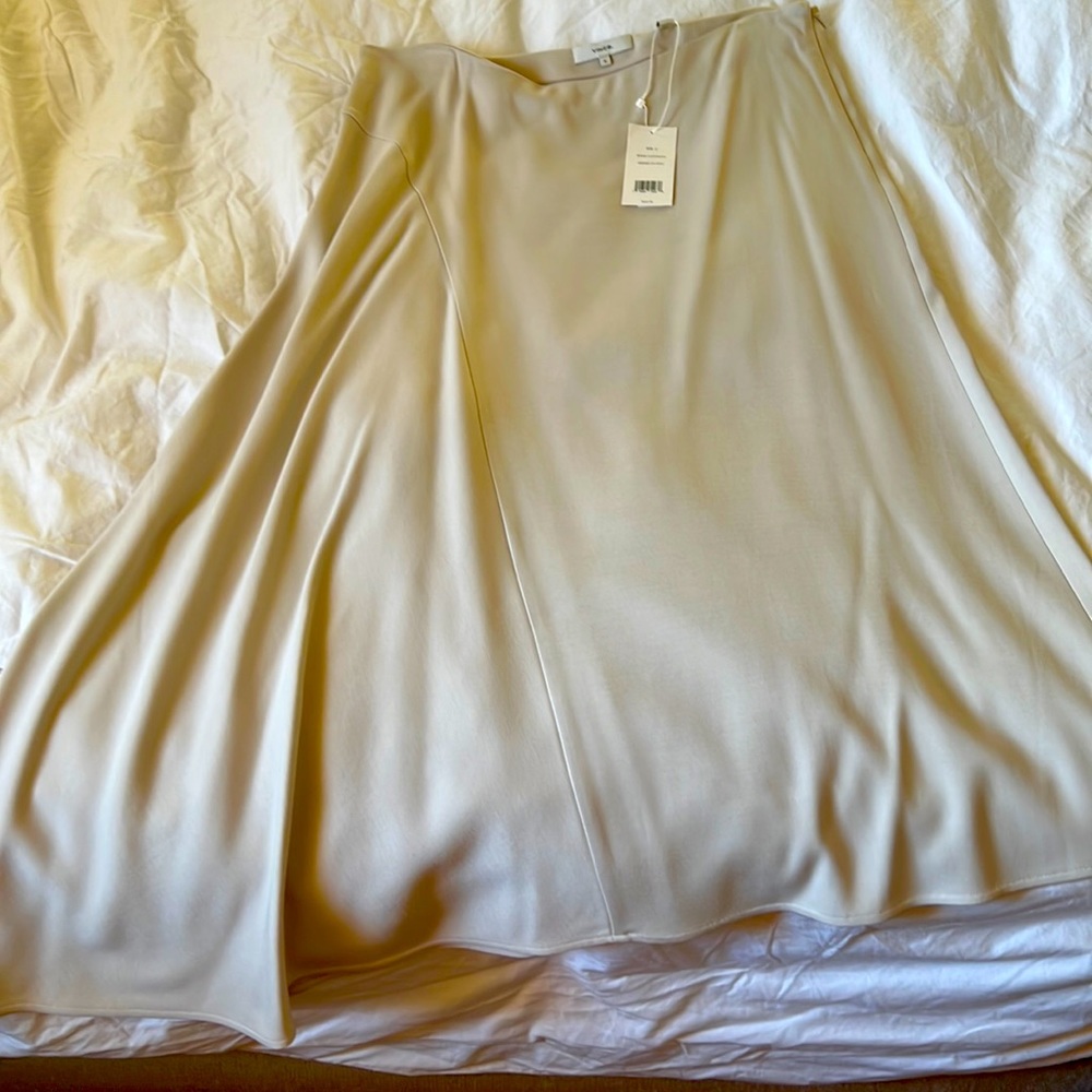 Bias flare skirt